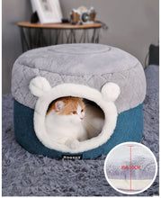 Load image into Gallery viewer, Cat &amp; Small Dog Bed House - RestYourPet
